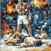 Muhammad Ali Klay paint by numbers