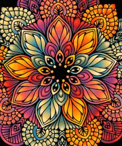 Mandala Art paint by number