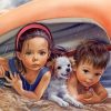 cute-siblings-and-their-pet-paint-by-number