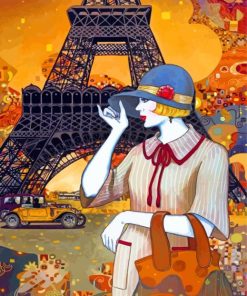 claasy-woman-in-paris-paint-by-numbers