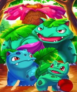 pokemon-bulbasaur-evolution-paint-by-number