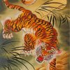 Japanese Tiger paint by numbers