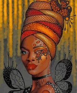 african-black-woman-paint-by-numbers