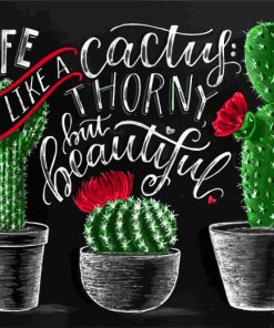 chalkboard-art-cactus-paint-by-numbers