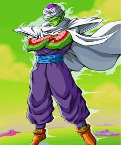 Piccolo Dragon Ball Z Paint by numbers