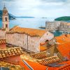 Walls of Dubrovnik Croatia Paint by numbers