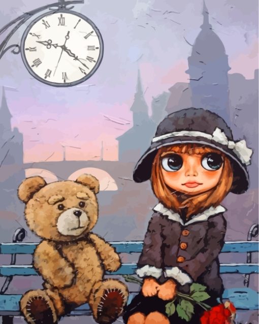 girl-and-teddy-bear-paint-by-numbers