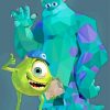 mike-and-sullly-monster-university-paint-by-number