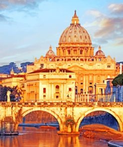 saint-peter-Basilica-museum-paint-by-numbers