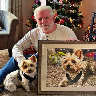 Custom Dog paint by numbers