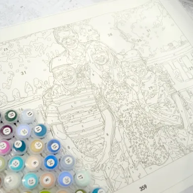 custom paint by numbers